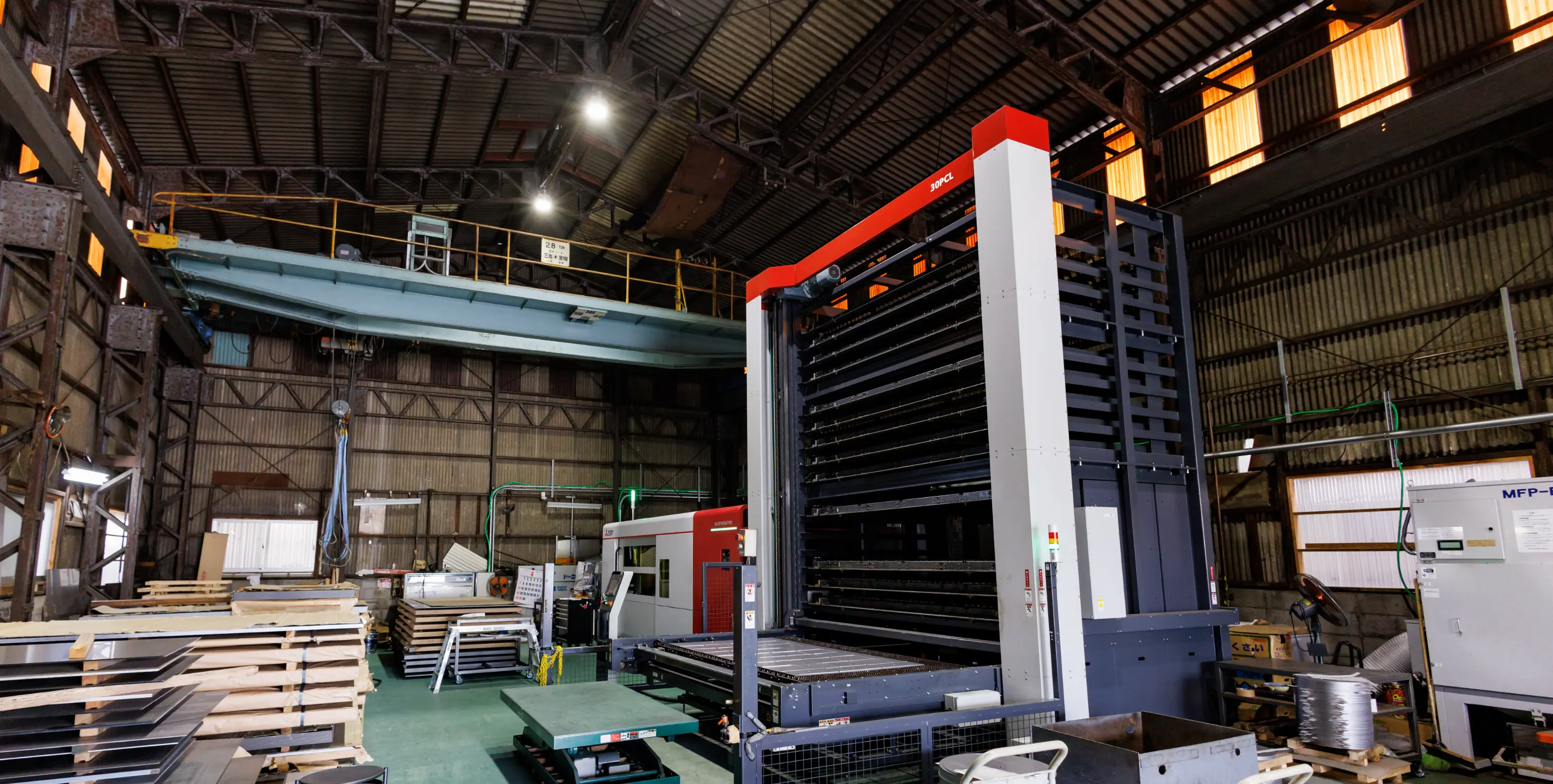 レーザー加工作業